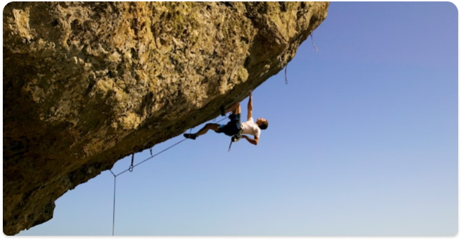 Climbing guru Andees trip